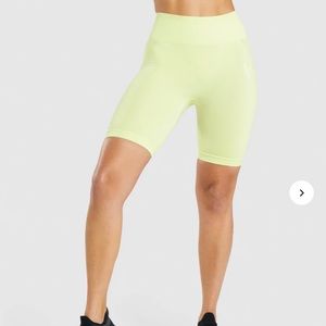 Gymshark Cycling Shorts- Light Green NWOT